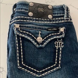 NWOT Miss Me Bootcut Dark Wash Jeans Size 31